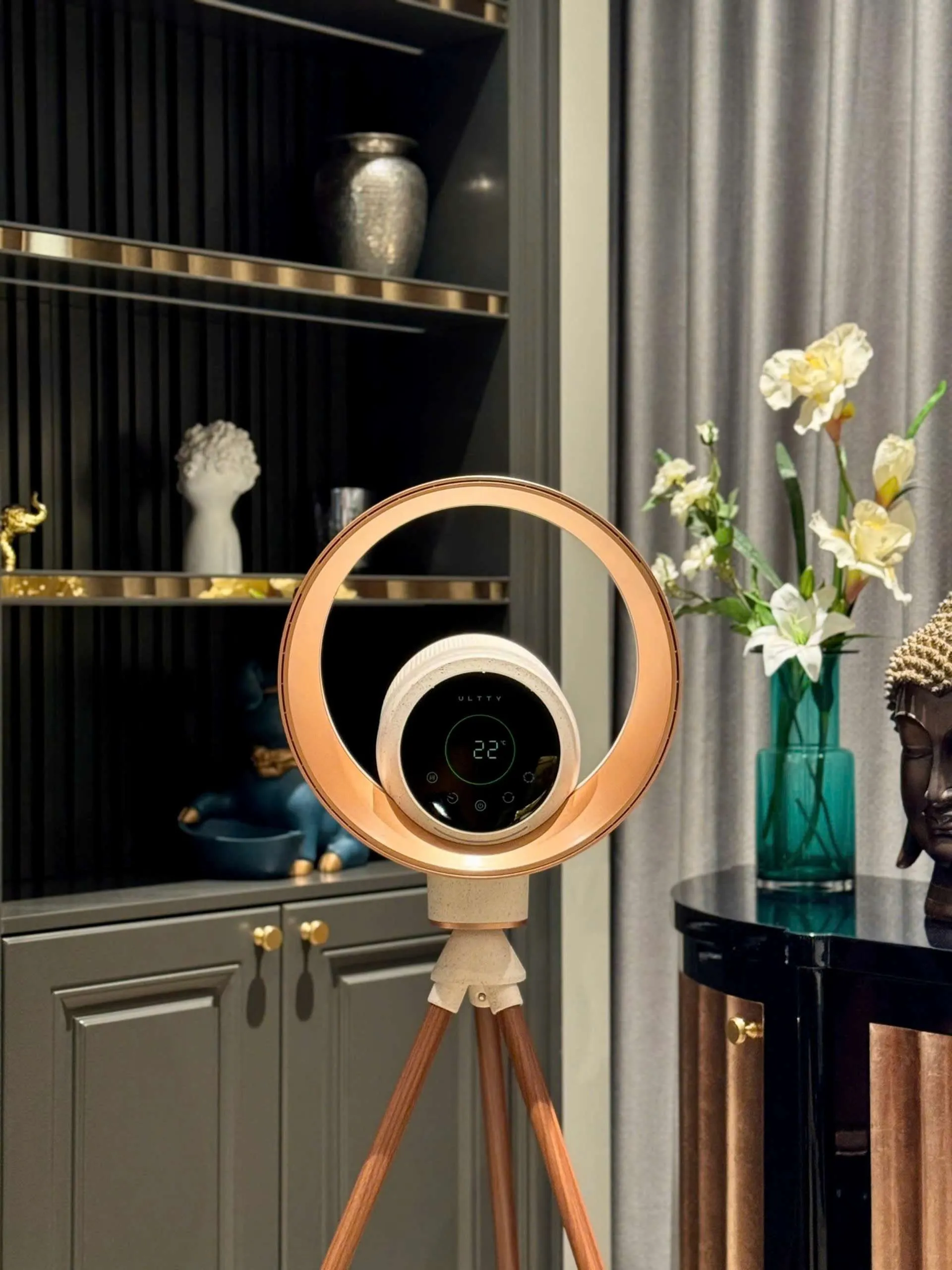 Smart Bladeless Fan + Air Filter